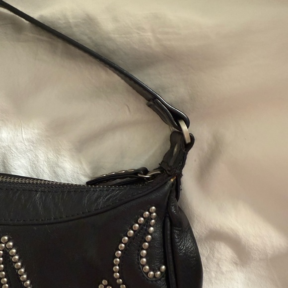 HARLEY-DAVIDSON Vintage Y2K Black Studded Women's Bag - Picture 6 of 10